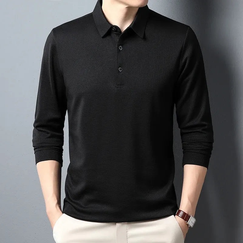 Camisa Masculina de Manga Longa Edven